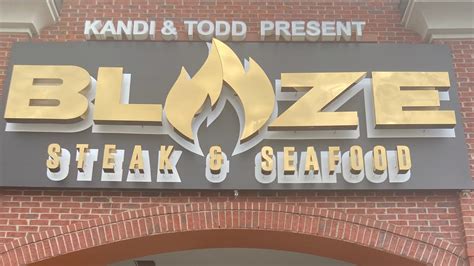 The Real Housewives of Atlanta newlywed spilled the details on the dishes at Blaze Steak and Seafood. By Jenny Berg Apr 15, 2021, 1:59 PM ET Porsha Williams and Shamea Morton Grill Marlo Hampton